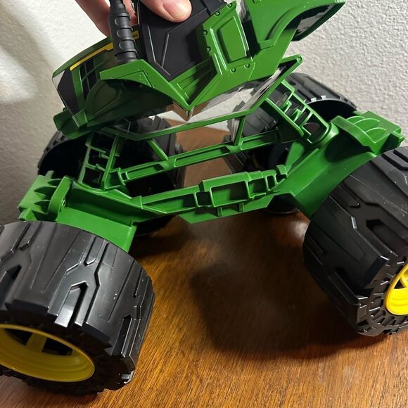 Green and Yellow Monster tracker Truck Toy - Picture 5 of 7